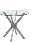 Deen - Round End Table - Gray