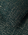 Hayworth - Queen Comforter Set Set of 3 - Deep Teal / Gold