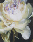 Florals On Black - Framed Prints (Set of 4) - Black