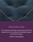 Beautyrest World Class - Level Three Plush Pillow Top Mattress