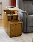 Sidekick - Smart Side Table - Light Brown