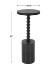Bead - Drink Table - Black