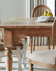 Percy - Wood Dining Table - Light Brown
