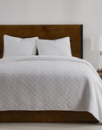 Cotton Gauze - Full/Queen Stonewashed Quilt Set Set of 3 - Vintage White