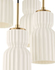 Vanier - 5 Light Cluster Pendant - Gold
