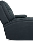 Riverton - Power Gliding Console Loveseat With Power Headrest And Lumbar - Black