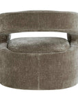 Breis - Swivel Barrel Chair - Gray