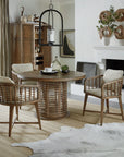 Sundance - Barrel Back Chair - Beige / Light Brown
