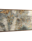 Behind The Falls - Abstract Art - Beige