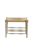 Reed - Single Seat Bench - Light Brown