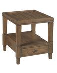 Oliver - Rectangular End Table With 1 Drawer