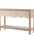Lily's - Console - Light Brown / White