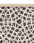 Lined Wall Art - Brown