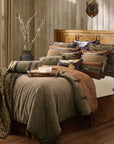 Highland Lodge - Queen Comforter Set Set of 5 - Brown