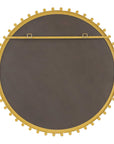 Avelyne - Round Mirror - Gold