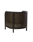 Montgomery - Cane Chair - Black / Beige