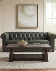 SS - Charleston Tufted Sofa - Dark Green