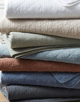Cotton Gauze - Full/Queen Stonewashed Quilt - Charcoal
