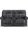 Alexander - Power Reclining Loveseat With Console, Power Headrest & Lumbar
