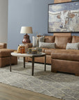 Jasper - Fabric Stationary Ottoman