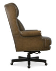 EC - Tucker Executive Swivel Tilt Chair - Brown