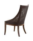 Robertson - Dining Chair - Dark Brown / Beige
