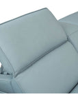 Wesley Leather Power Reclining Sectional