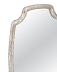Wishing Stone - Wall Mirror - Antique Silver