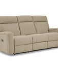 A86 Ovation Audio Motion Power Wall Reclining Sofa w/ Headrest, Lumbar & Drop Down Table