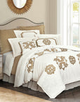 Madison - King Linen Duvet Cover - Oatmeal