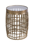 Harper - Accent Table - Antique Brass