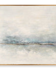 Foggy Morning - Abstract Art - Light Brown