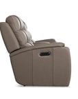 Wendell Leather Power Reclining Loveseat