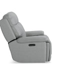 Fletcher Leather Zero Gravity Power Recliner