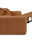 Airy Leather Power Reclining Loveseat