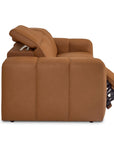 Airy Leather Power Reclining Sofa