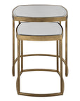 Vista - Nesting Tables Set of 2 - Gold