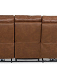 Burlington Leather Power Reclining Sofa