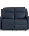 Norwood Leather Power Reclining Loveseat