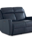 Norwood Leather Power Reclining Loveseat