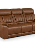 Benson Leather Power Reclining Sofa