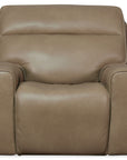 Riverton - Power Gliding Recliner With Power Headrest And Lumbar - Brown