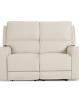 Raymond Leather Power Reclining Loveseat