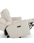 Raymond Leather Power Reclining Sofa