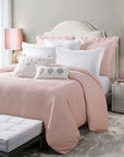 Jolie - King Duvet Cover - Pink