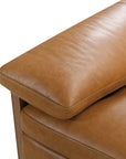 MS - Jericho Five-Piece Power Reclining Sectional - Light Brown