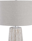 Pikes - Table Lamp - Stone-Ivory