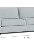 Colby Thin Track Arm Sofa