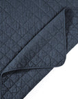 Cotton Comfort - Full/Queen Quilt Set Set of 3 - Navy