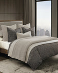 Tweed - Twin Comforter Set Set of 2 - Brown